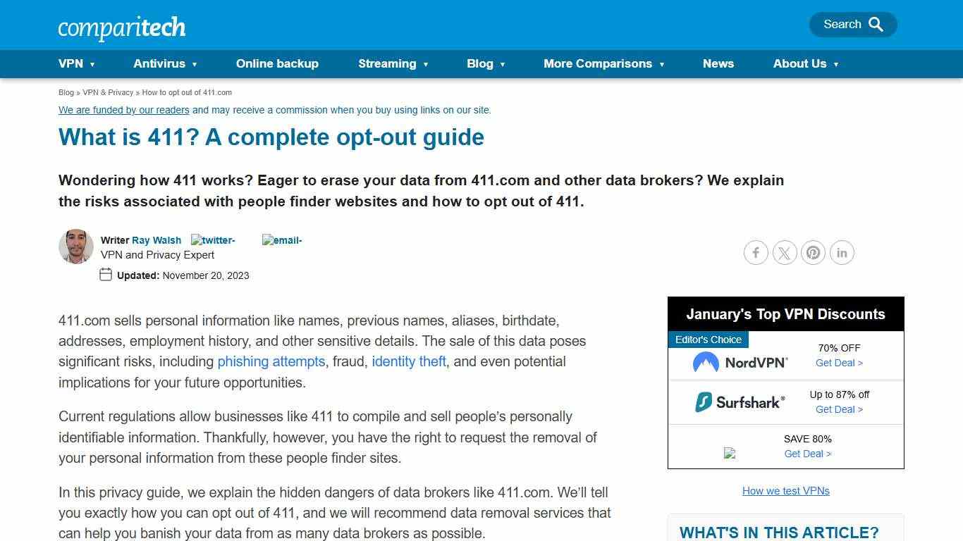 What is 411? A complete opt-out guide - Comparitech